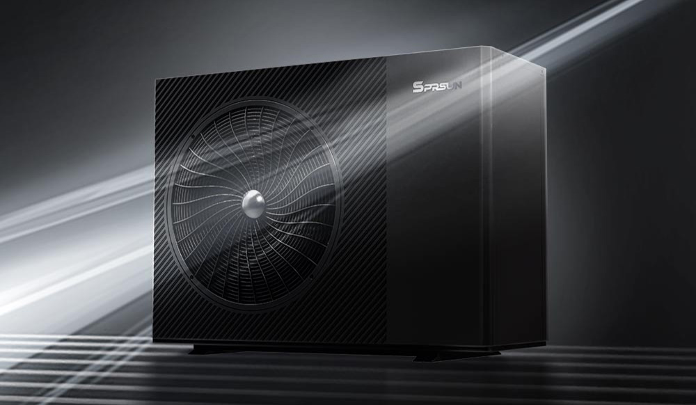 SPRSUN R290 Apariencia de la bomba de calor