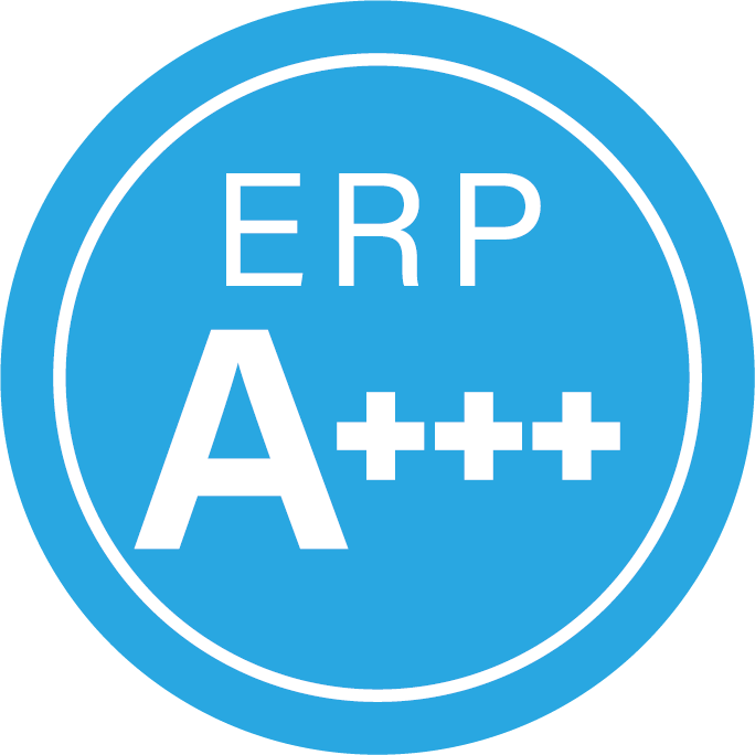 ERP A +++ logotipo