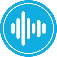 logotipo de nivel de ruido