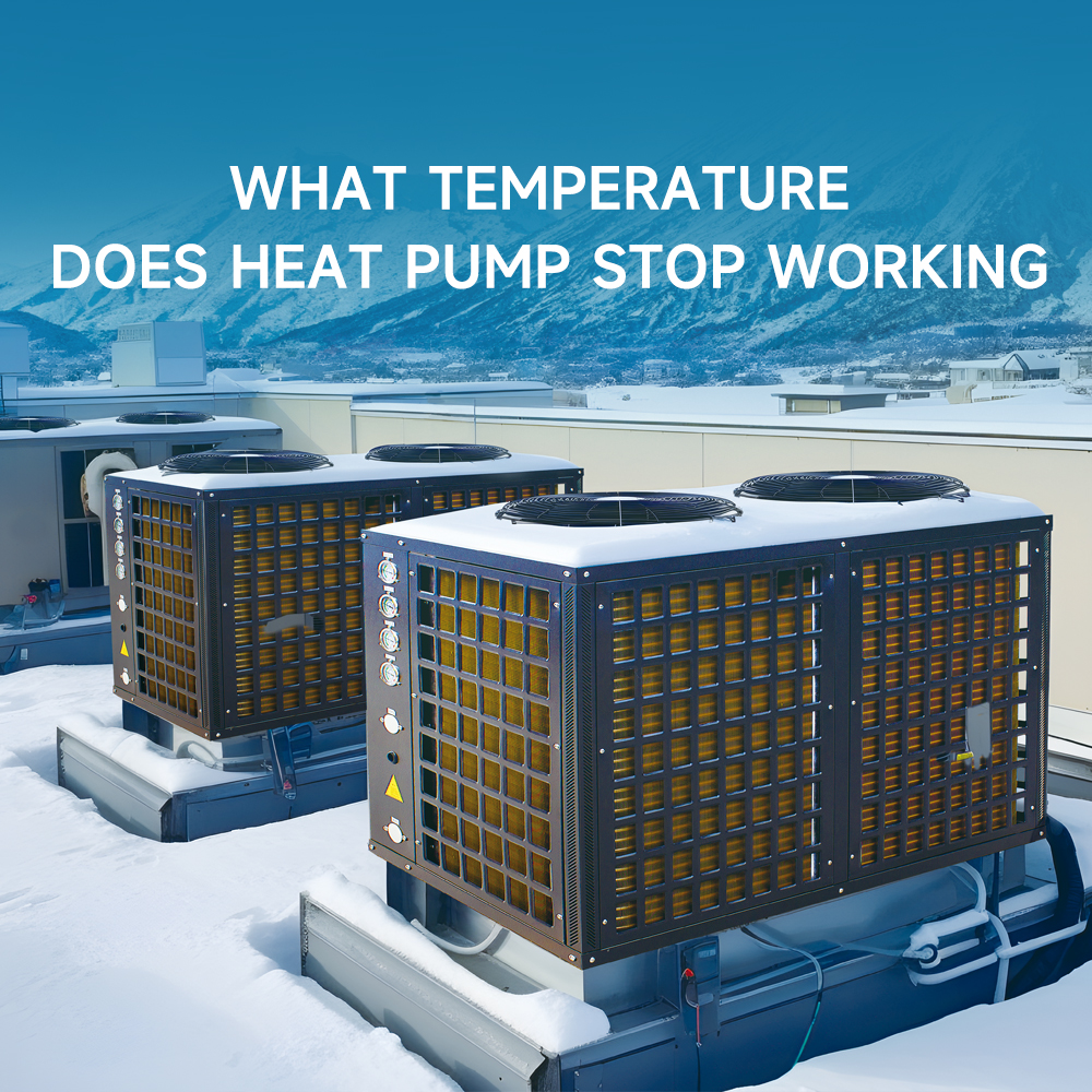 ¿A qué temperatura deja de funcionar la bomba de calor?
