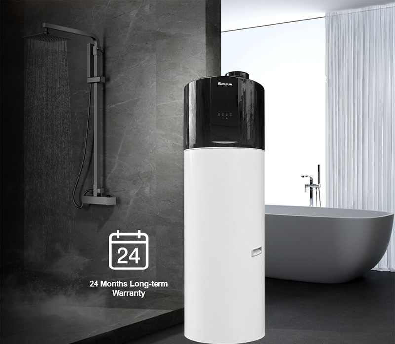 SPRSUN Calentador de agua con bomba de calor R290 AquaHero Series