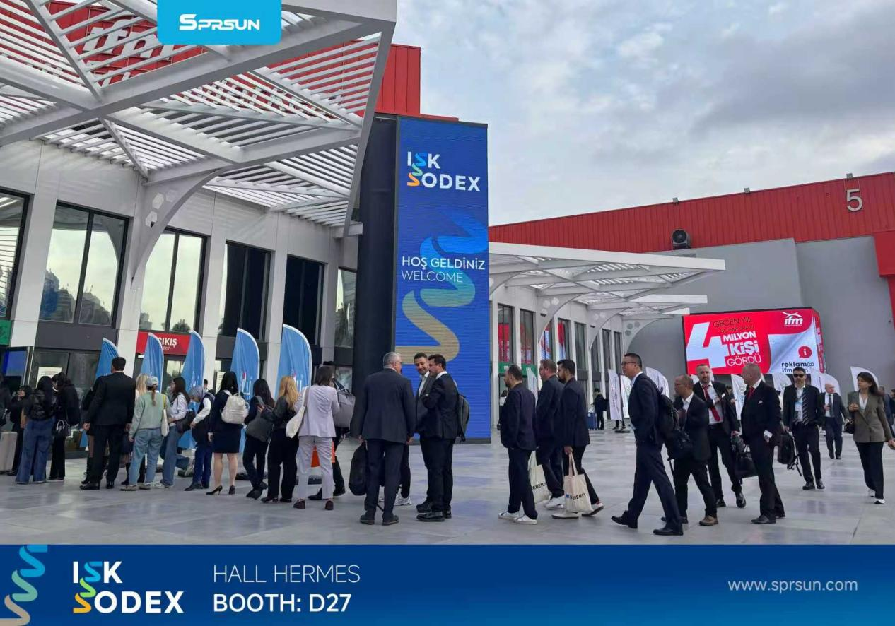 SPRSUN en ISK-SODEX 2025 Turquía: pioneros en un futuro energético verde con tecnología innovadora de bombas de calor