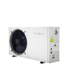 Calentador de agua doméstico monobloque con fuente de aire de 3,8-9,2 kW y bomba de calefacción por suelo radiante