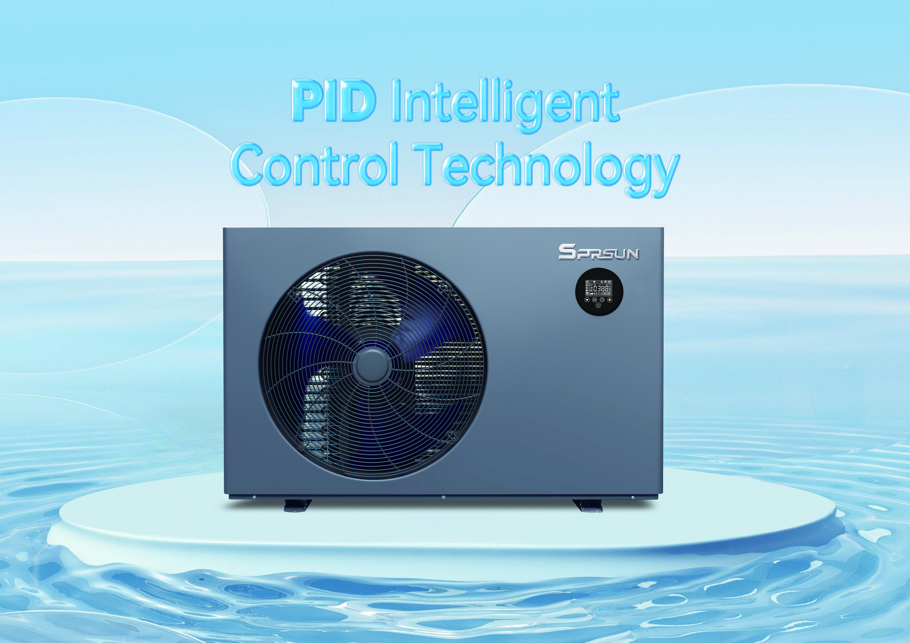 SPRSUN Oceanstar Pool Bomba de calor Control inteligente