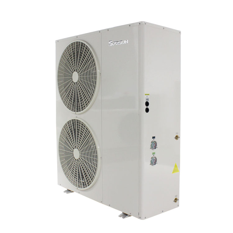 Pompa de calor aire-agua del inversor monobloque de DC del COP 5,65 máximo de 26KW R410A 