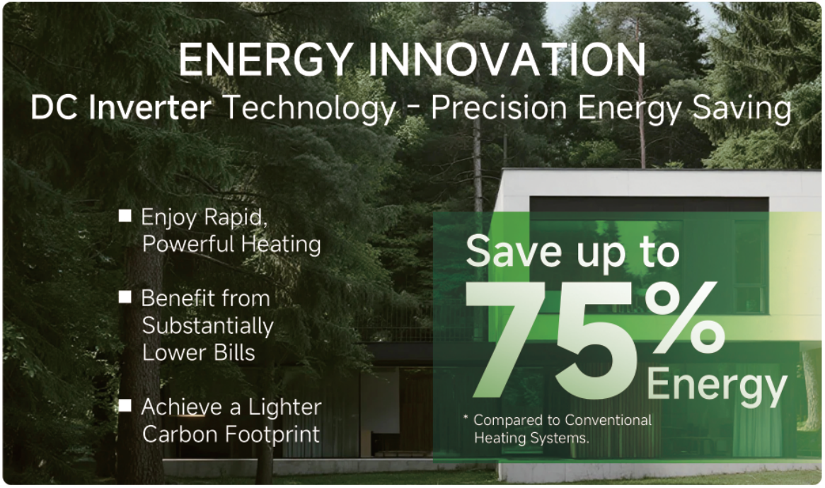 La bomba de calor R290 AquaHero-Serie DWH ahorra hasta un 75% de energ&iacute;a