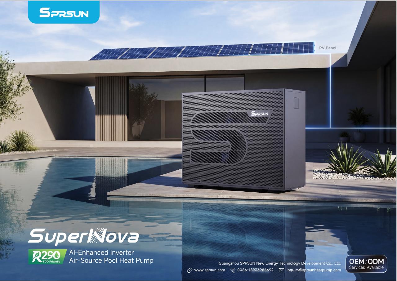 Bomba de calor para piscinas R290