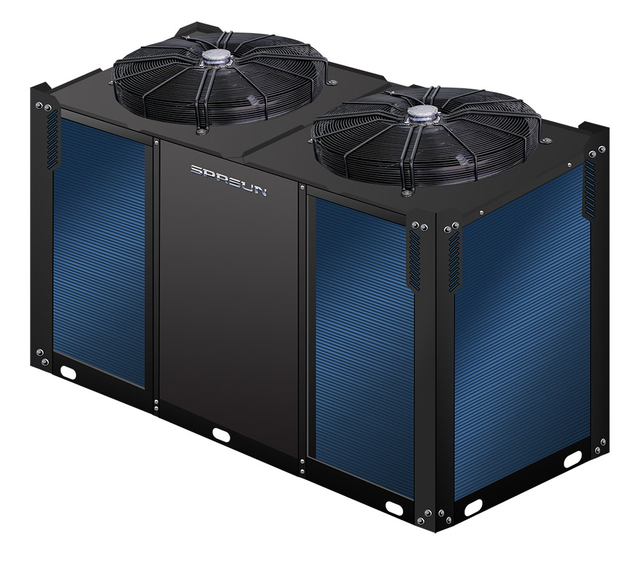 Calentador aire-agua ahorro de energía de la pompa de calor de la piscina de 80KW 100KW 120KW