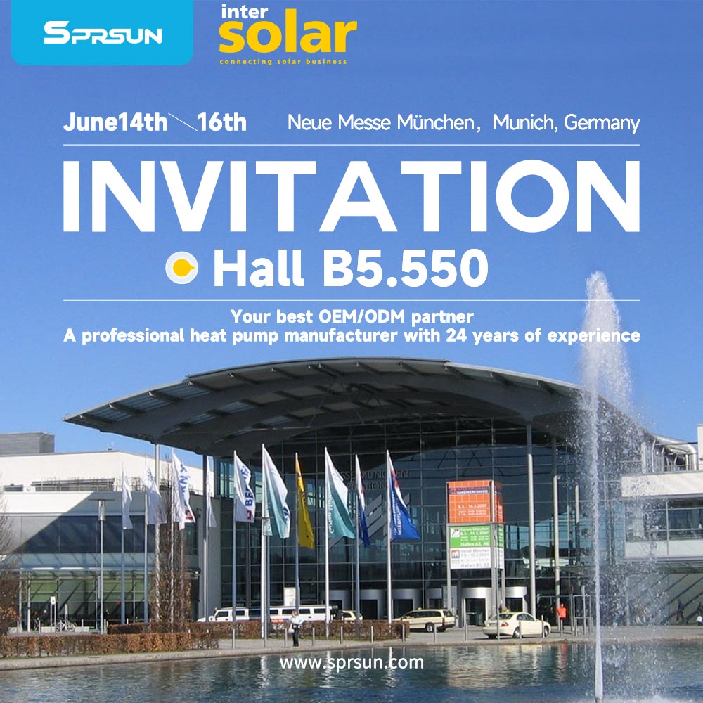 SPRSUN anuncia su participación en la Exposición Solar Intersolar Europe 2023