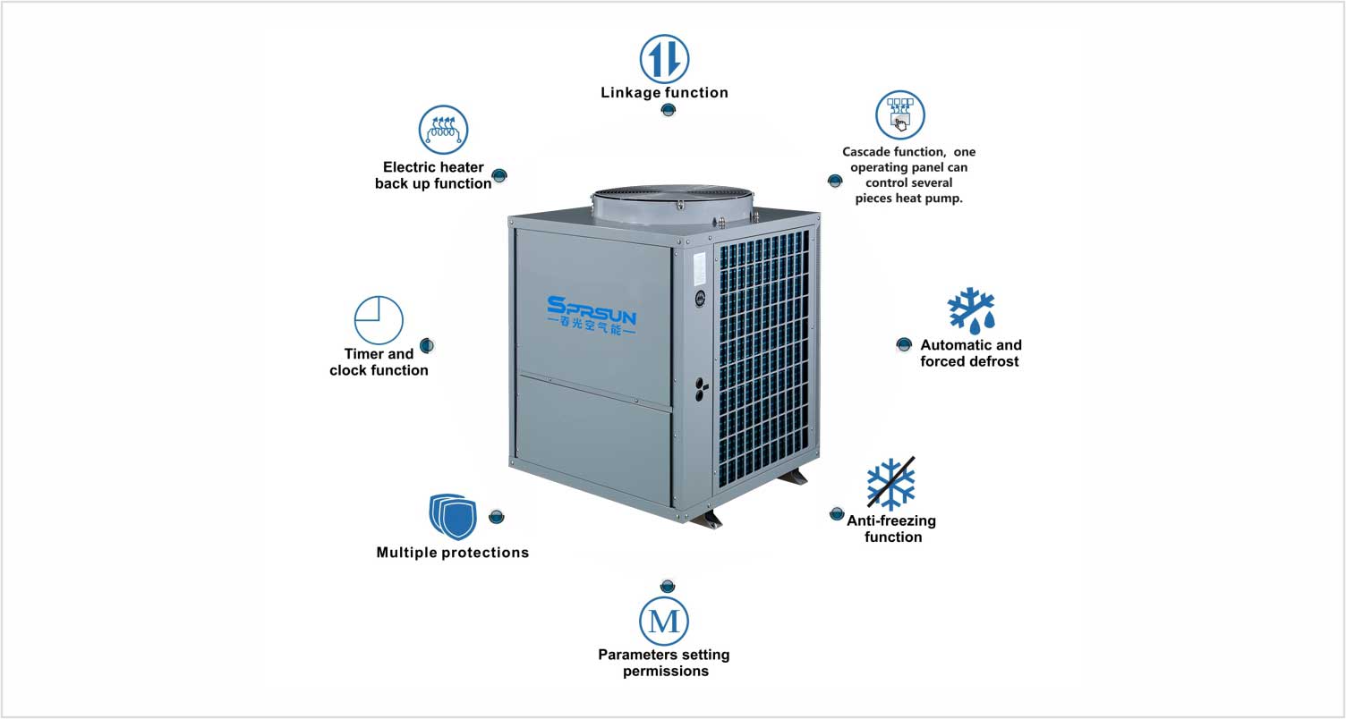 Características importantes de los calentadores de agua con bomba de calor con fuente de aire de bajo costo