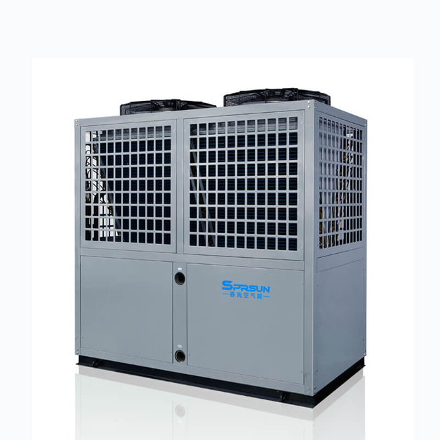 Sistema comercial de calefacción y refrigeración de espacios con bomba de calor aire-agua de 42-70 KW