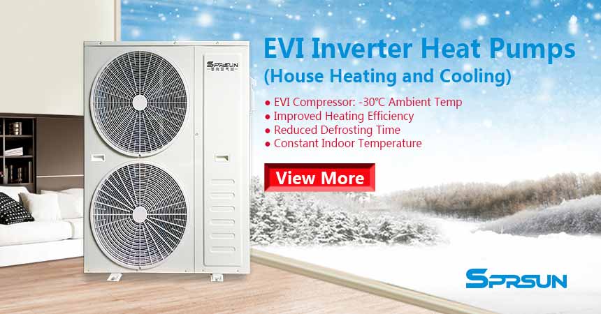 Bomba de calor inversor EVI