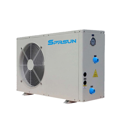 Calentador de agua con bomba de calor para piscina con fuente de aire 4.2-9.5KW
