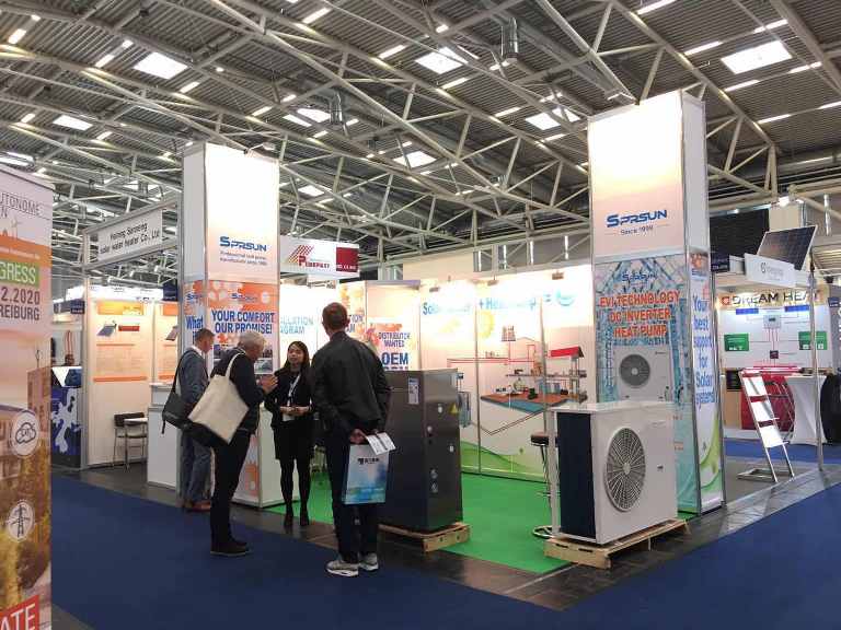 SPRSUN bombas de calor en Intersolar 2019