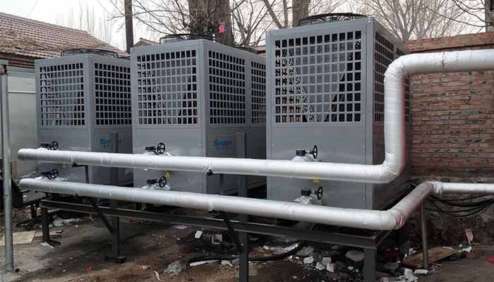 SPRSUN Proyecto de calentador de agua con bomba de calor con fuente de aire