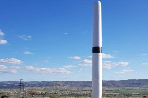 Generador de turbina e&oacute;lica sin aspas